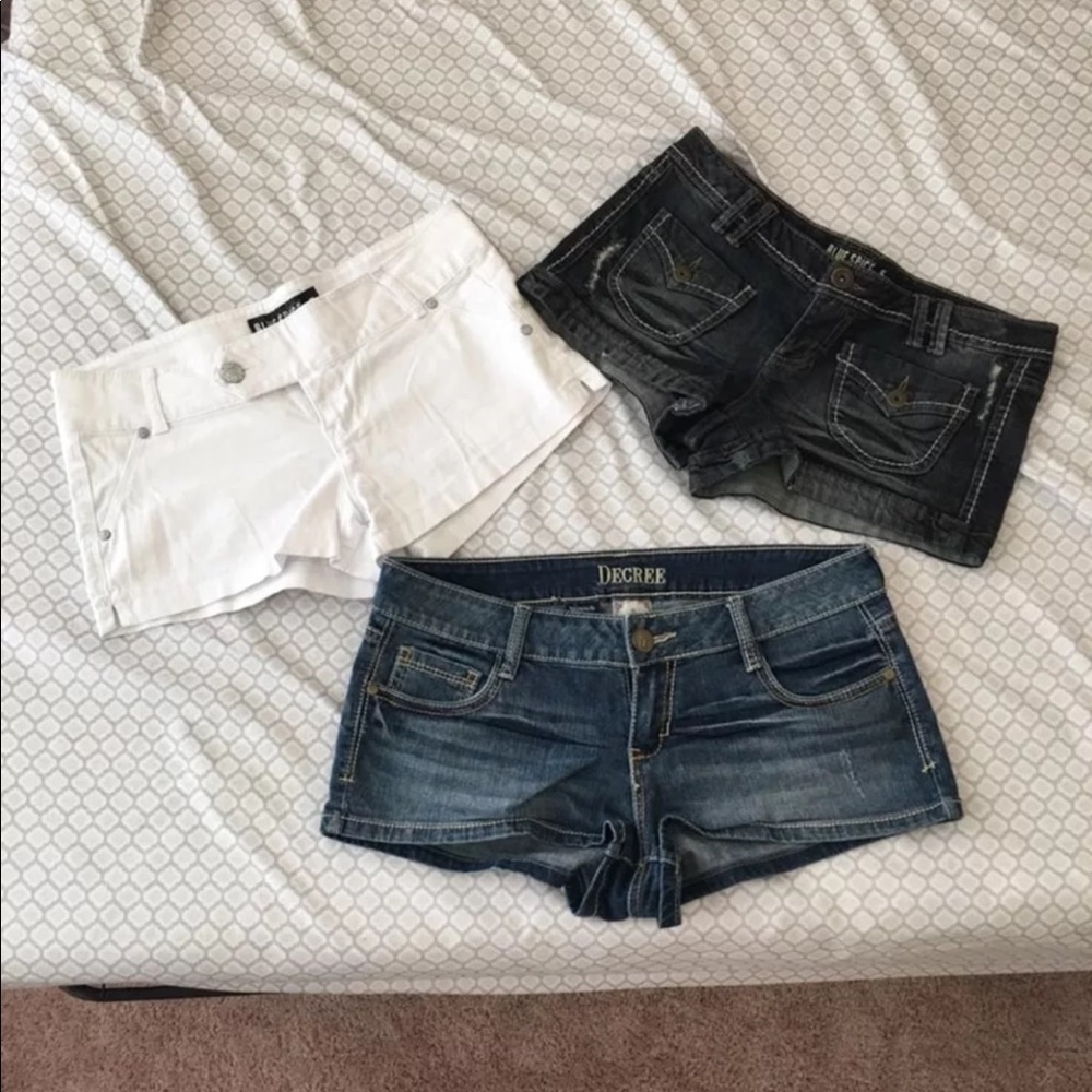 Denim shorts bundle